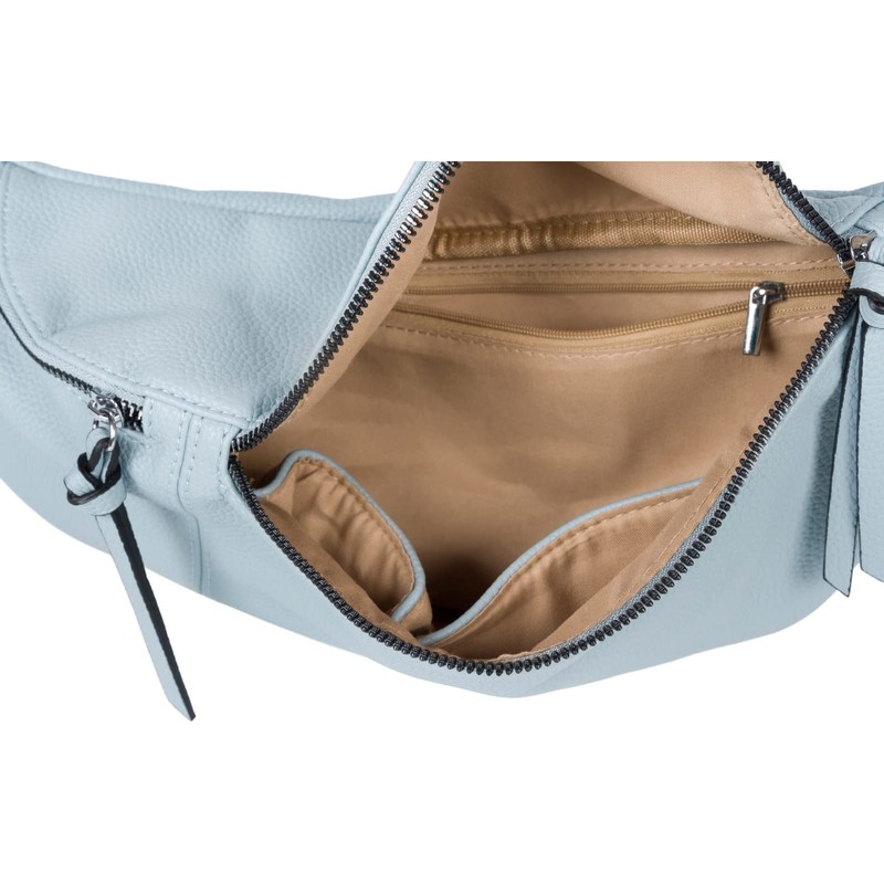 styleBREAKER 02012398 Women's Crescent Moon Crossbody Shoulder Bag Set 3-Piece
