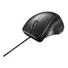 Buffalo BUFFALO Wired Laser 5 Button Mouse Black BSMLU308BK