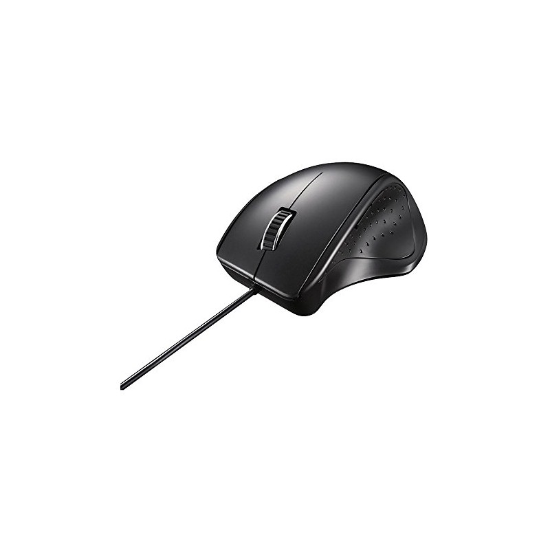 Buffalo BUFFALO Wired Laser 5 Button Mouse Black BSMLU308BK