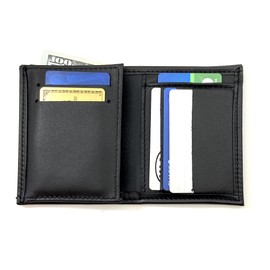 Perfect Fit Shield Wallets 7-point Star Blackinton B2001 Hidden Badge Wallet Leather (Cutout PF215-2.87 In Tall by 2.85 In Wide) California DOC