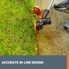 WORX Cordless String Trimmer, 13'' Electric Weed Eater with Dual-Exit