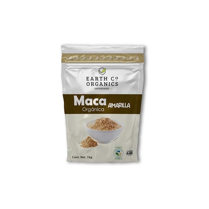 Maca Peruana Orgánica 100 Natural Maca en Polvo Amarilla Alta