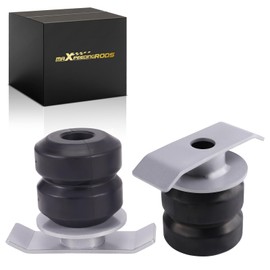 maXpeedingrods Suspension Enhancement Rear Kit, for Toyota Tacoma 2005-2023, for Tacoma Pre-Runner 2005-2016, for Toyota Tundra 2000-2021, for Nissan Titan 2004-2024, Rubber Helper Spring Kit