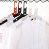 equlup Folding Travel Hangers, Foldable Clothes Hangers Aluminium Alloy High