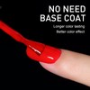 Beautilux Nageltips Square Oval, Full Cover Nail Tips, Pre-Buff Matt