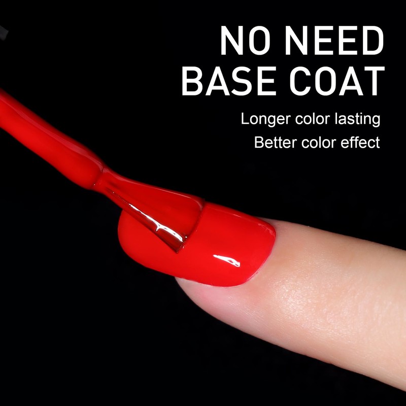 Beautilux Nageltips Square Oval, Full Cover Nail Tips, Pre-Buff Matt