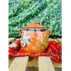 Tonala Olla Frijolera De Barro Tonalá Con Tapa 3 Litros
