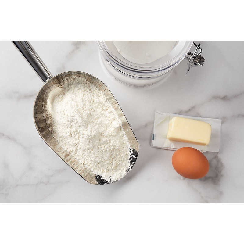 LEMONSODA Stainless Steel Utility Ice Scoop - Rustproof Metal -
