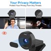 1080P Webcam - USB Webcam with Microphone & Physical Privacy