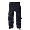 Match Men's Straight Fit Wild Cargo Pants(32,6064 Grayish Black)