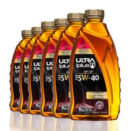 Ultra1Plus SAE 5W-40 Full Synthetic Motor Oil API SP - 6 QTS