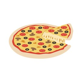 CafePress Party Pizza Throw Blanket Super Soft Fleece Plush Throw Blanket, 60"x50"