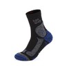 Hanwag Hike Merino Socks Black/Blue, Black - Royal Blue