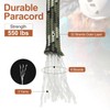 MECCANIXITY 650 Paracord 100 Feet, 4mm 9 Strand Parachutes Cord