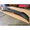 SDeelCase 2 Pieces Satin Black Decklid Spoiler Flap Wicker bill