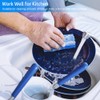 Mcyye 4PCS Compressed Kitchen Sponges Pack for Household Use, Zero