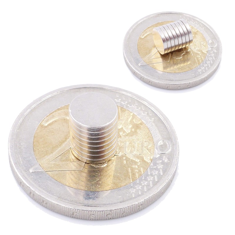Brudazon 100 Mini Disc Magnets 9 x 1 mm N52