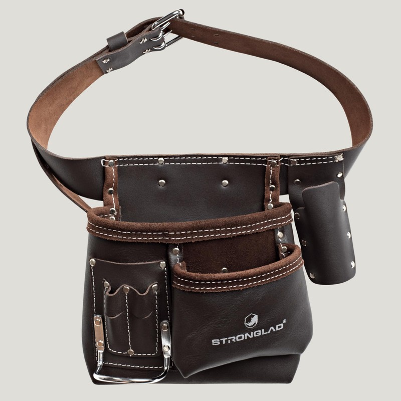 STRONGLAD Tool Belt for Carpenters & Electricians - Heavy-Duty 6