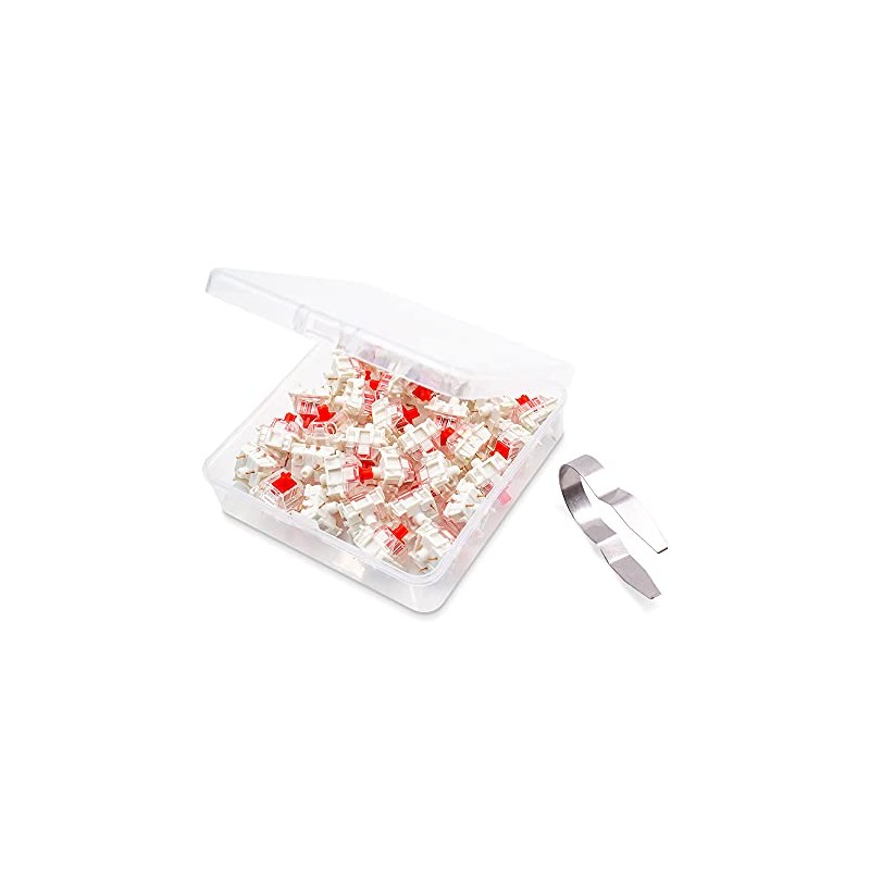 Pack 32 OUTEMU Red Switches 3 Pin Key Switch -