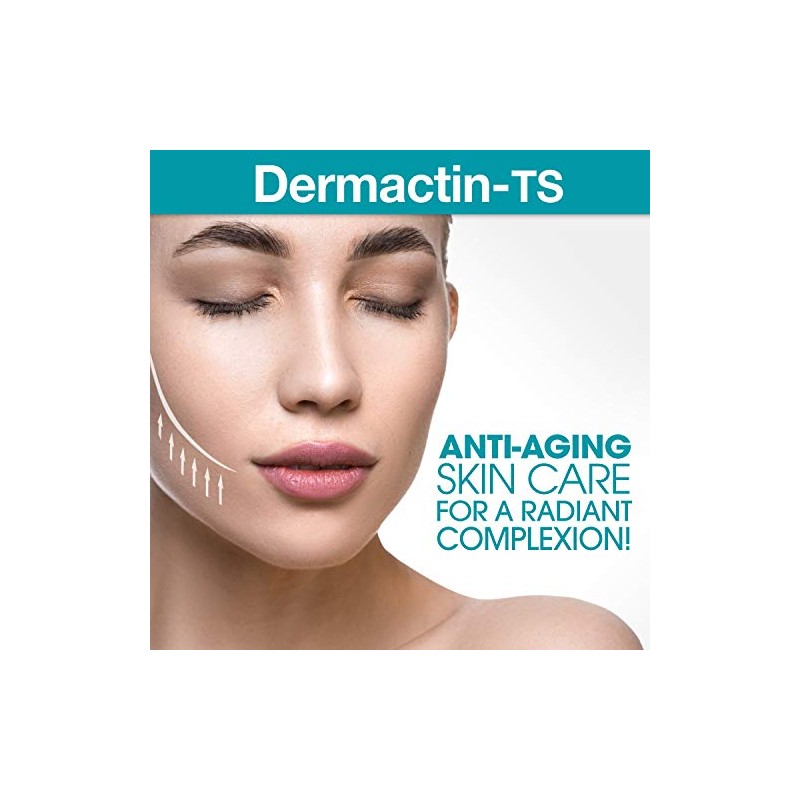Dermactin -TS Mascarilla facial hidratante de coco (paquete de 12)