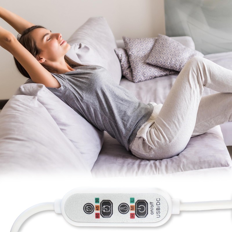 Eye Heat Mask - Super Soft Silk Surface Remote Control