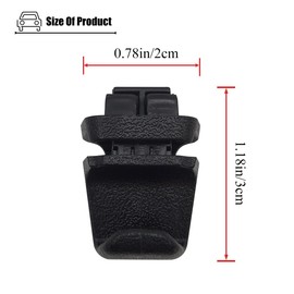 LXROAR01 2PCS Rear Door Curtain Hooks Compatible with Hyundai Sonata 2020-2023, for Kia Telluride 2020-2025, Sun Shade Curtain Clips for 83917L1000