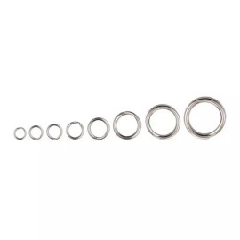 SPRO Stainless Split Rings - Size 0, 8lb, Qty 10