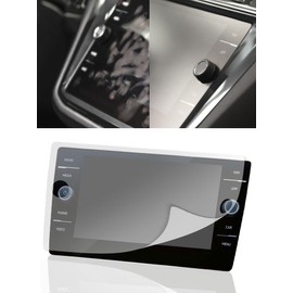 DISSKIN® Displayschutzfolie Kompatibel mit VW Arteon. Discover Media - selbstheilend durch Wärme, Matt, antibakterielle Beschichtung, Anti-Fingerabdruck