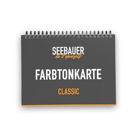 SEEBAUER diy Classic Colour Card, 500 Shades, Colour Sample Card for Interior Paints, Facade Paints and Varnishes