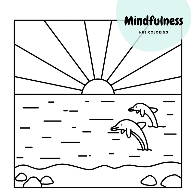 Mindfulness Bold and Easy Coloring Book