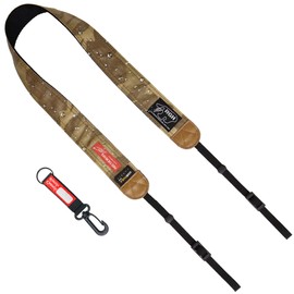 Rough Enough DSLR Camera Neck Strap Durable for Canon Nikon Sony Camo Cordura Good Gift for Photographers Desert Camo