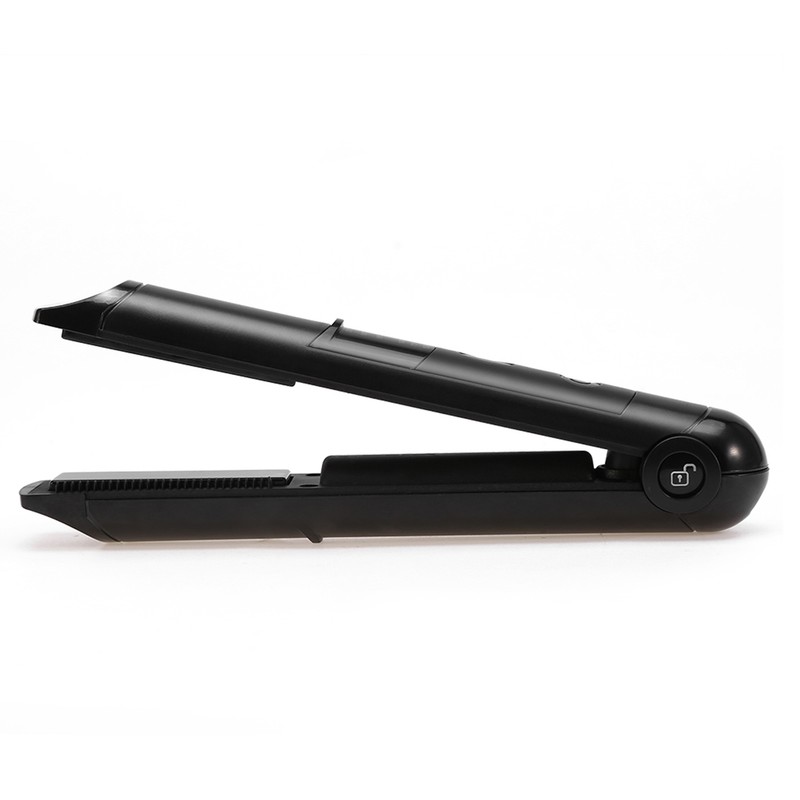 Mini Rechargeable Cordless Hair Curler & Straightener Hair Ironing Device