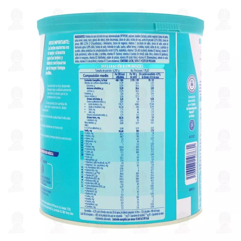 Nestlé INFANT FORMULA NAN 1 OPTIMAL-PRO 0-6 MONTHS 26.8oz/ 760g