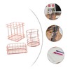 LABRIMP 3pcs Mesh Storage Baskets Set Pen Holder for Organizing