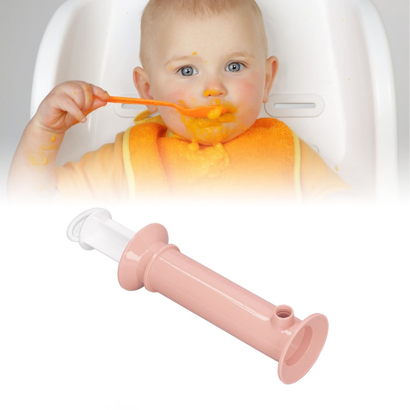 Toddler Reusable Fruit Puree Squeeze Filler Professional Ergonomic Baby Food