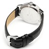 Salvatore Mara SM21106-SSWH Men's Wristwatch, Moon Phase, Multi Calendar, Waterproof,