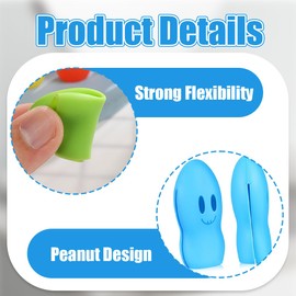 CULEO 8-teiliges Zahnbürstenset Silikon Reisezahnbürstenkopf Schutzhülle Kinderzahnbürstenkopf Zahnbürstenhülle Geeignet für Reisen und Geschäftsreisen