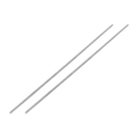 sourcing map Fully Threaded Rod M4 x 250mm 0.7mm Thread Pitch 304 Stainless Steel Right Hand Threaded Rods Bar Studs Long Threaded Screw 2 Pack