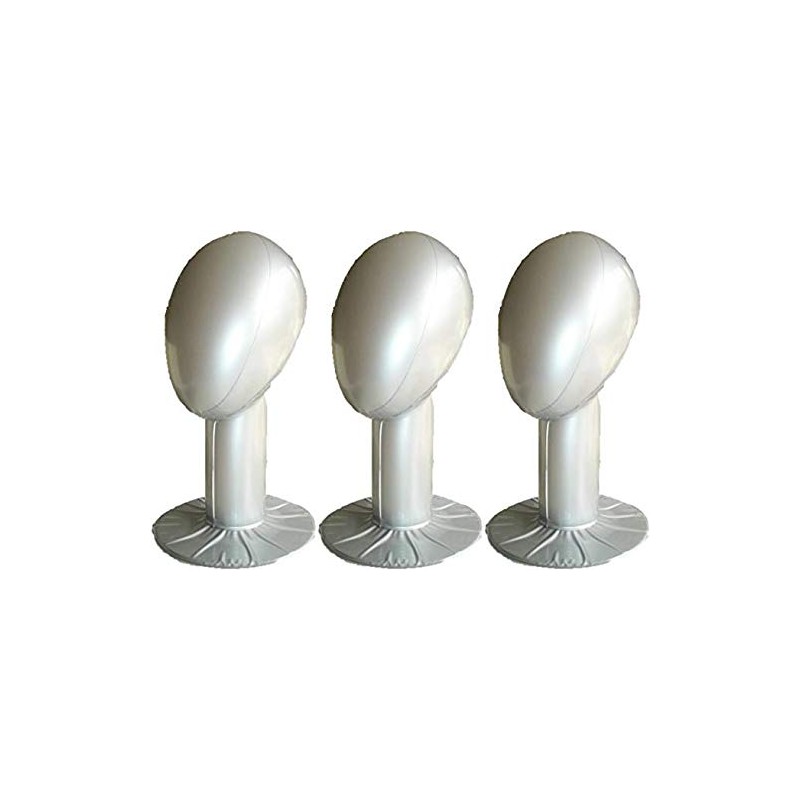 Set of 3 Head Head Lightweight Compact Air Mannequin Vinyl
