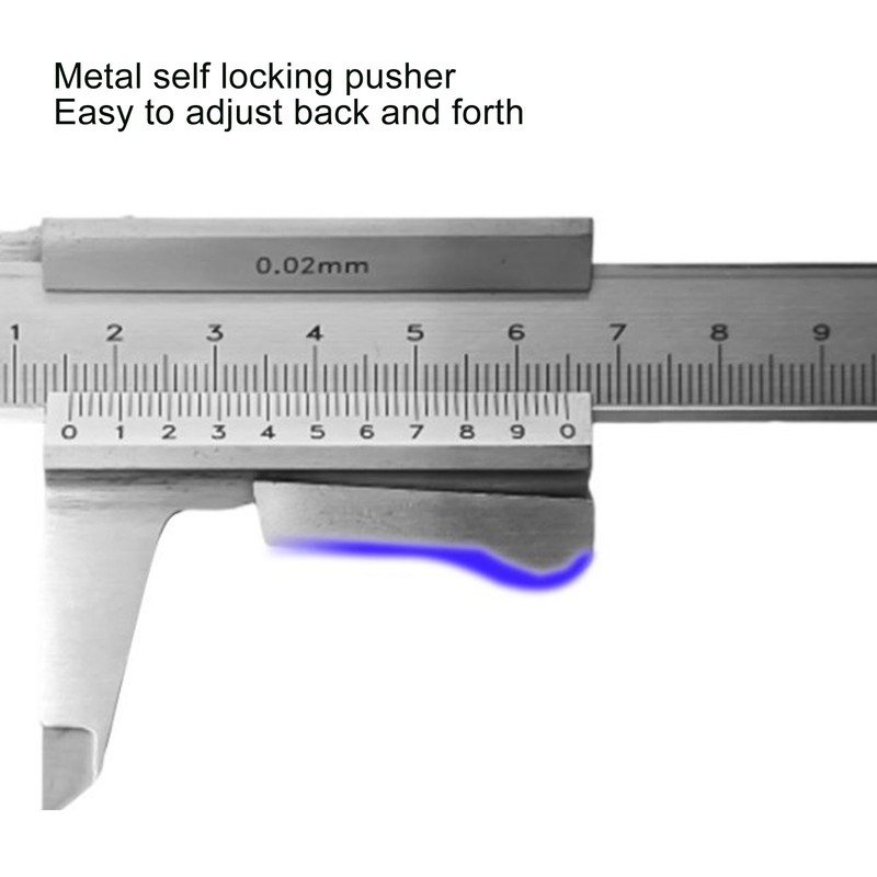 Vernier Caliper High Accuracy 0 to 150mm Range 0.001in 0.02mm
