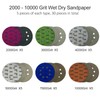 5 Inch 8 Holes Sanding Discs Hook and Loop, 30Pcs