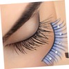 Baluue Sets Long Dramatic Fake Lashes Rhinestones Easy to Apply