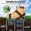 MOFEEZ Lawn Aerator Shoes for Grass - Pre-Assembled Grass Aerator