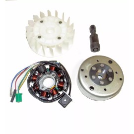 Unbranded TrailMaster XRS GTS 150, XRX Deluxe 150 GoKart Stator Magneto Flywheel Kit