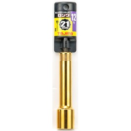 Tajima TSK-SD21L-12K SD Long Socket for Impact Drivers, 0.8 inches (12 mm), 0.8 inches (21 mm), 1 Piece