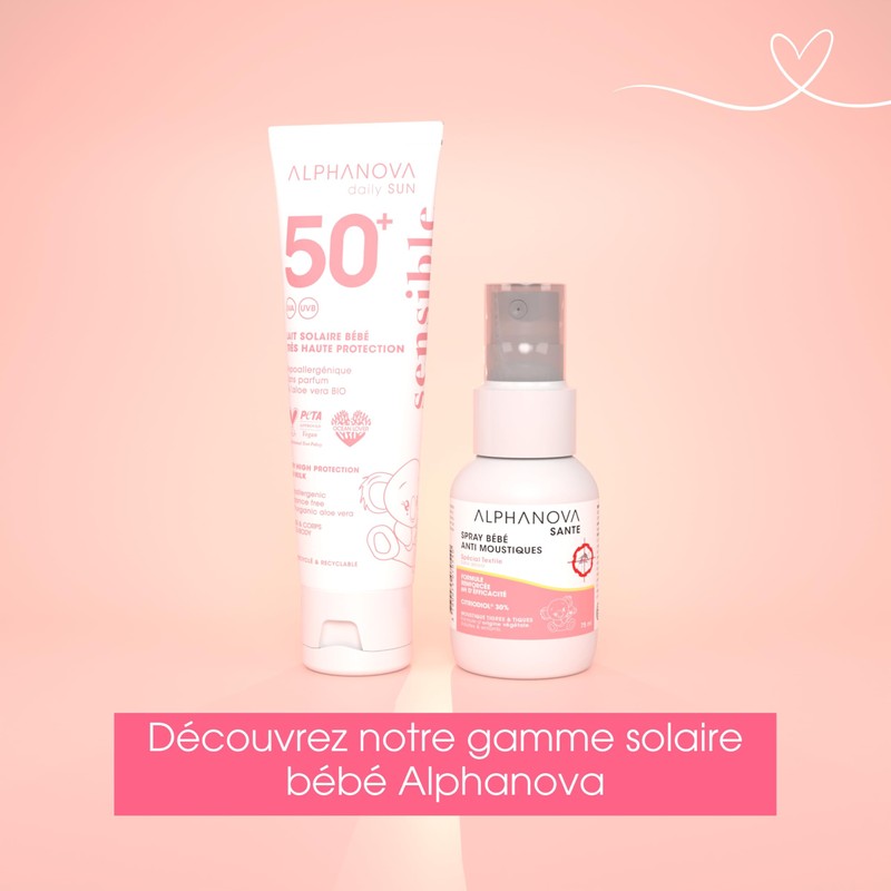 Alphanova Daily Sun Lotion for Babies SPF50+ 50 ml