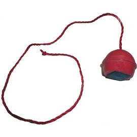 Trademark Red Rubber Chalk Holder with Attachment String