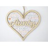 Aunty Wooden Heart Gift Plaque