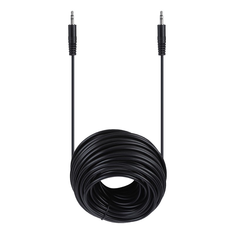 3.5mm Copper Male to Male Shielded Audio Cable for Speakers