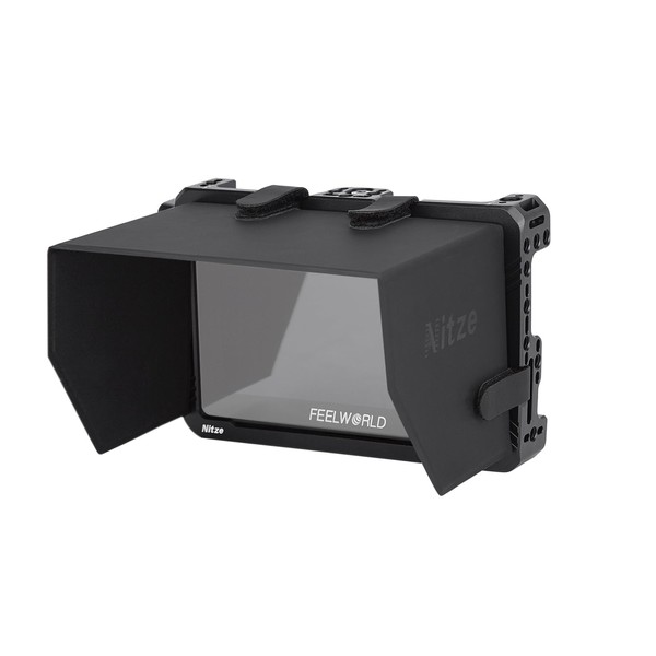 Nitze Monitor Cage Kit, Monitor Cage for Feelworld F6 PLUSX